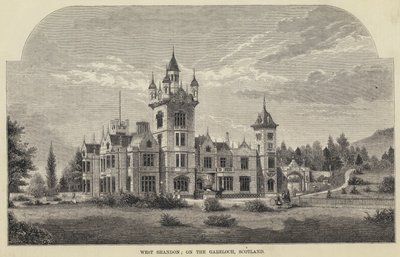 West Shandon, sul Gareloch, Scozia da English School