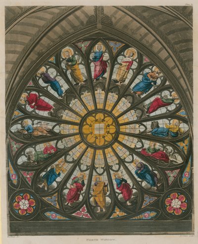 Abbazia di Westminster, Finestra Nord da English School