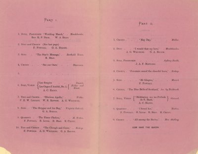 Concerto della Scuola di Westminster da English School