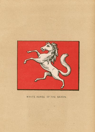 Cavallo bianco dei Sassoni da English School