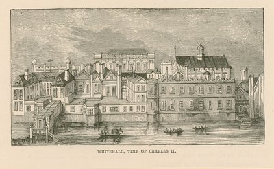 Whitehall dal fiume Tamigi da English School