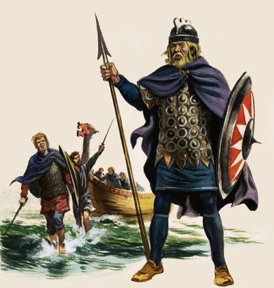 Chi era il re sassone che organizzò una flotta per affrontare la minaccia dei predoni vichinghi sulle coste britanniche da English School