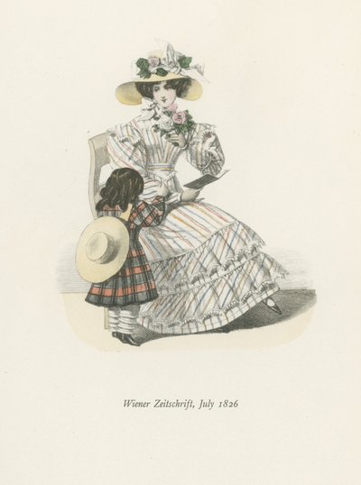 Wiener Zeitschrift, luglio 1826 da English School