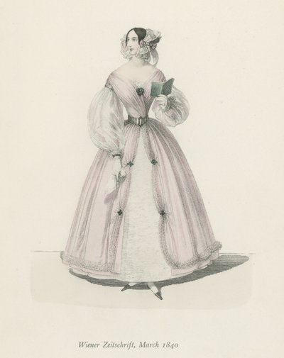 Wiener Zeitschrift, marzo 1840 da English School