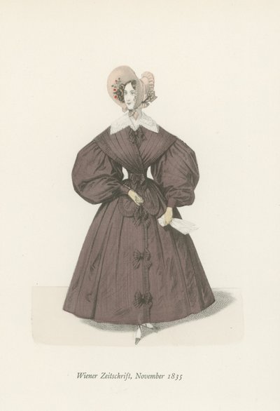 Wiener Zeitschrift, novembre 1835 da English School