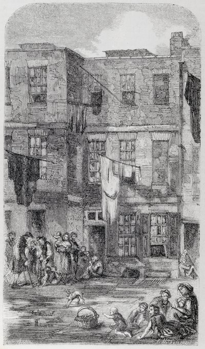 Wild Court, vicino a Great Wild Street, Drury Lane da English School