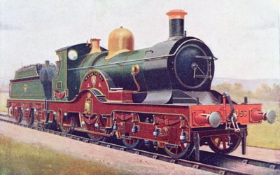 Wilkinson della Great Western Railway, illustrazione da The Book of the Locomotive di G. Gibbard Jackson, pubblicato nel 1924 da English School
