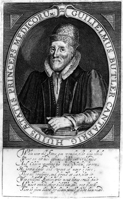 William Butler, dopo un ritratto originale a Clare Hall, Cambridge, 1620 da English School