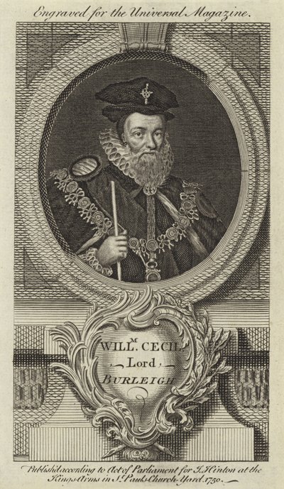 William Cecil, Lord Burleigh da English School