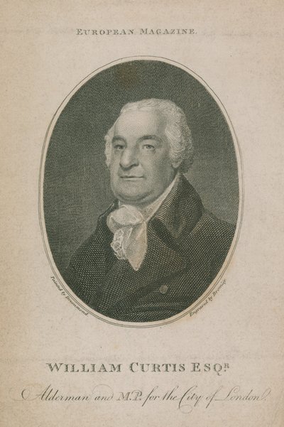 William Curtis, consigliere e deputato per la città di Londra; sindaco di Londra 1788 da English School