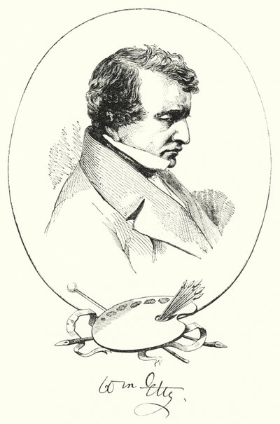 William Etty (incisione) da English School
