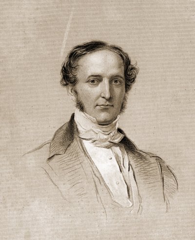 William Hickling Prescott (1796-1859) da English School