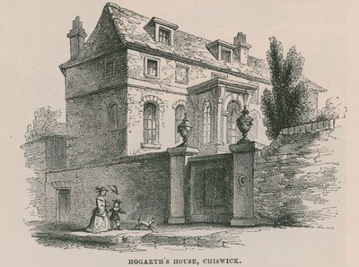 Casa di William Hogarth, Chiswick da English School