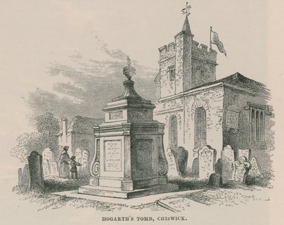 Tomba di William Hogarth, Chiswick da English School
