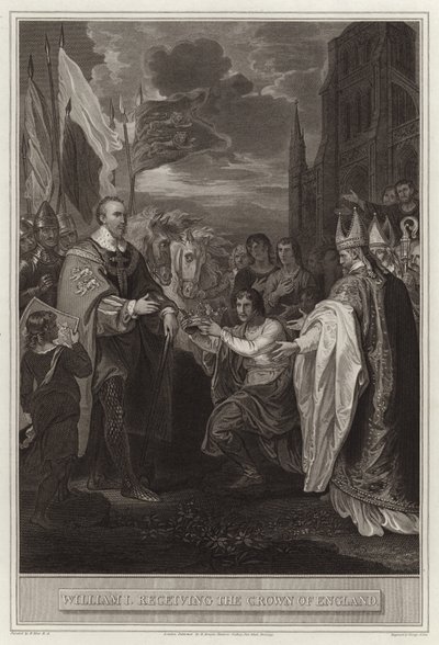 Guglielmo I che riceve la corona d