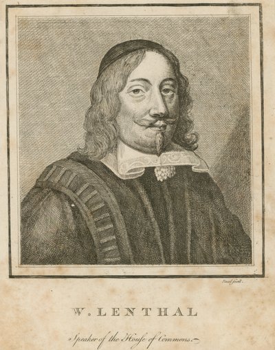 William Lenthal, Speaker della Camera dei Comuni da English School