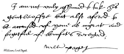 William, Lord Paget da English School