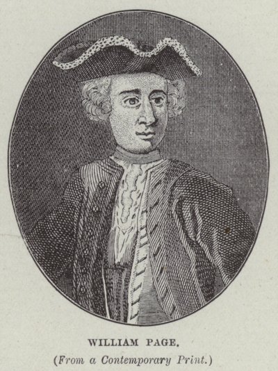 William Page (incisione) da English School