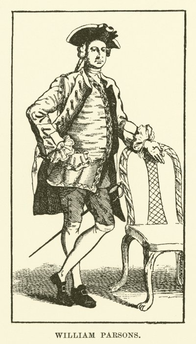 William Parsons (incisione) da English School