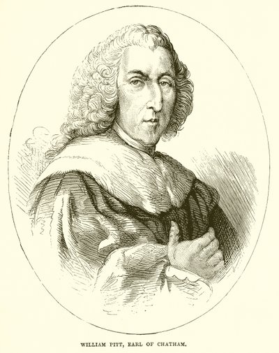William Pitt, conte di Chatham da English School