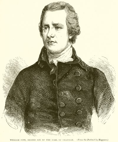 William Pitt, Secondo Figlio del Conte di Chatham da English School