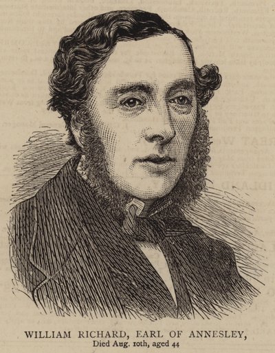 William Richard, Conte di Annesley da English School