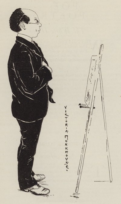 William Rothenstein (incisione) da English School