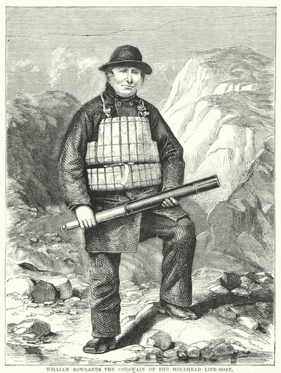 William Rowlands, il timoniere della scialuppa di salvataggio di Holyhead da English School