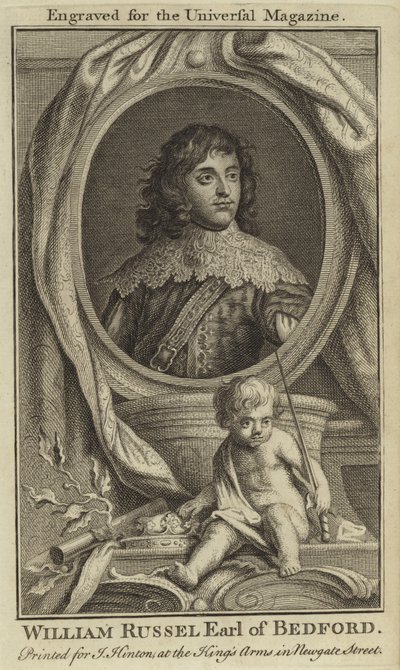 William Russel, Conte di Bedford da English School