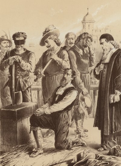 William Visconte Stafford, "Si inginocchiò davanti al ceppo" da English School