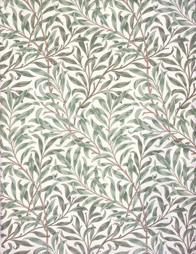 Willow Bough, design per carta da parati, 1874 da English School