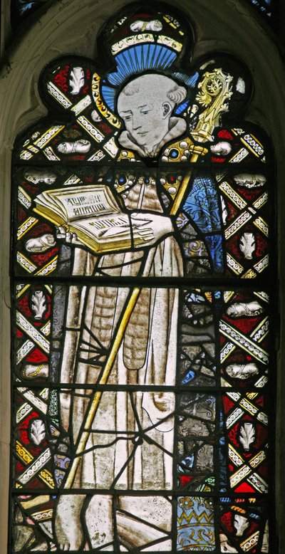Finestra Ew raffigurante San Giovanni di Bridlington da English School