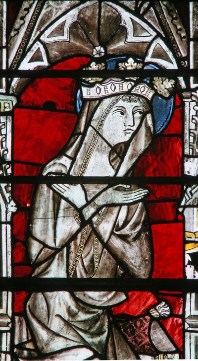 Finestra Ew raffigurante la Vergine Maria da una scena dell