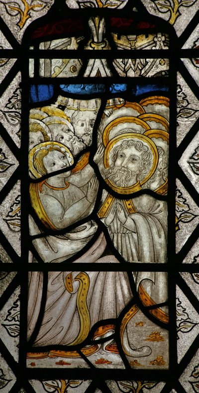 Finestra Sa raffigurante la Pentecoste da English School