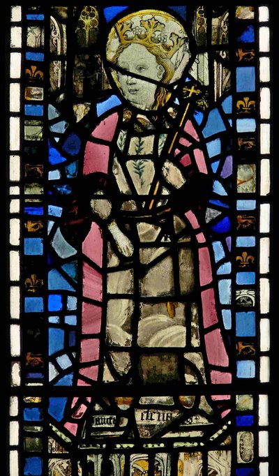 Vetrata Ww raffigurante Sant