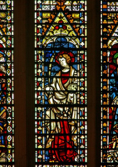 Vetrata raffigurante San Giovanni da English School