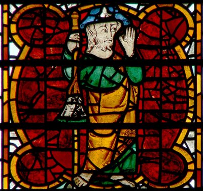 Vetrata raffigurante San Giacomo da English School