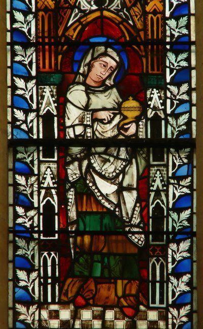 Vetrata raffigurante Maria Maddalena da English School
