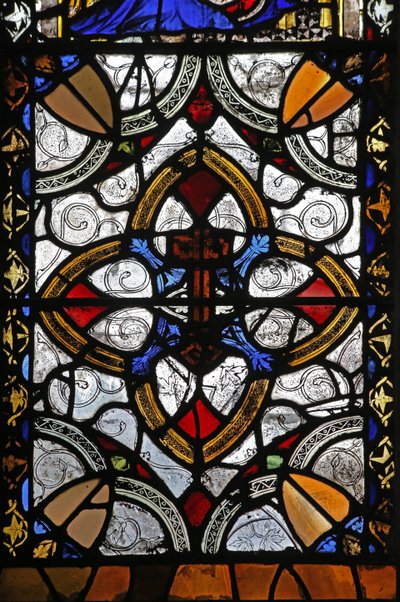 Grisaille ed emblema di San Pietro da English School