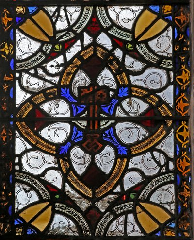 Grisaille ed emblema di San Pietro da English School