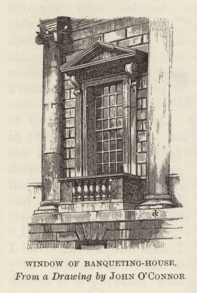 Finestra della Banqueting House da English School