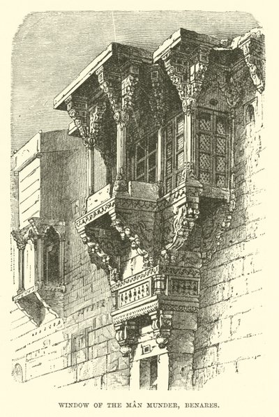Finestra del Man Munder, Benares da English School