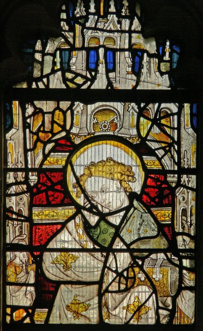 Vetrata s2 raffigurante San Giovanni da English School