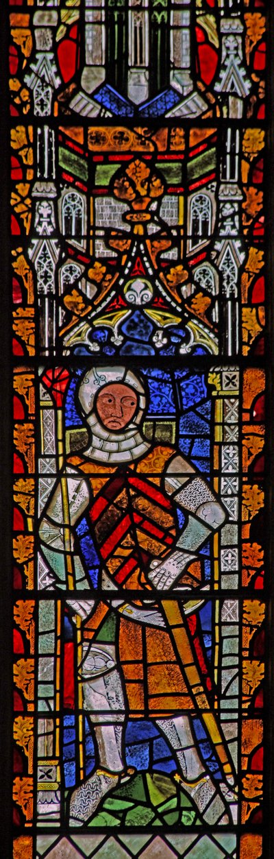 Finestra s4 raffigurante William Lord de la Zouche da English School