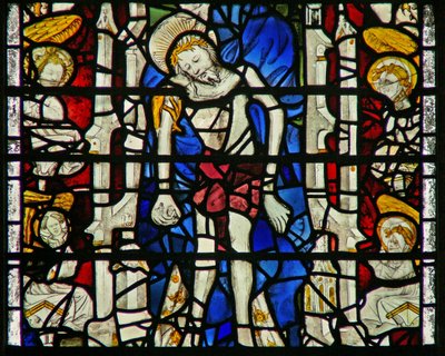 Finestra w12 raffigurante Corpus Christi da English School