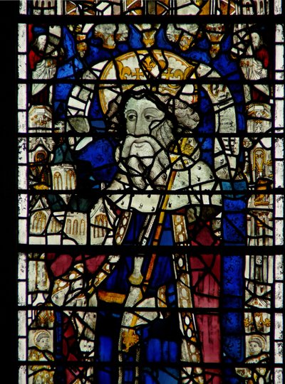 Finestra w12 raffigurante Re Edwin da English School