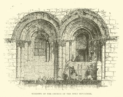 Finestre della Chiesa del Santo Sepolcro da English School