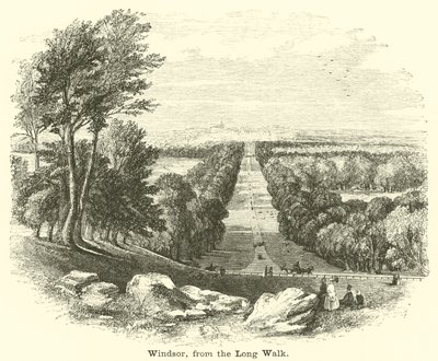 Windsor, dalla Long Walk da English School