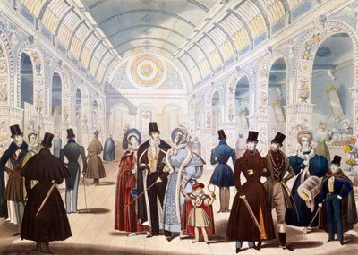Mode invernali da novembre 1834 ad aprile 1835, pub. da B Read da English School