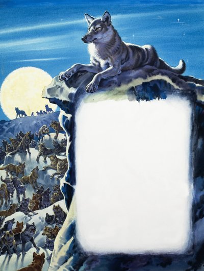 Lupi al Chiaro di Luna da English School